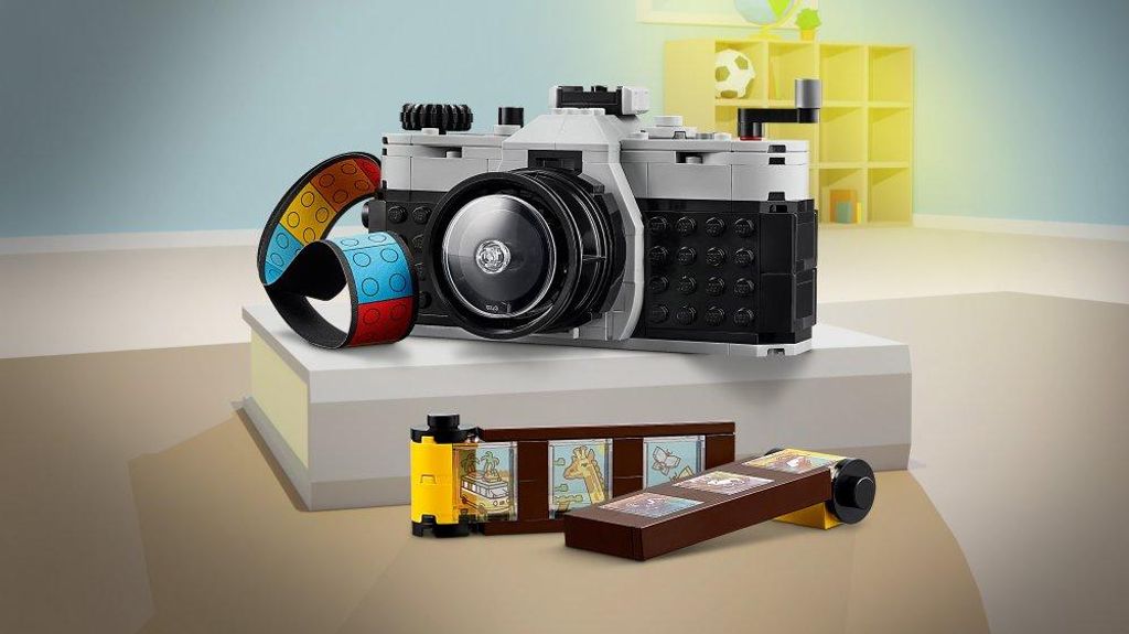 LEGO Creator Aparat fotograficzny - szczegóły zestawu klocków 3w1