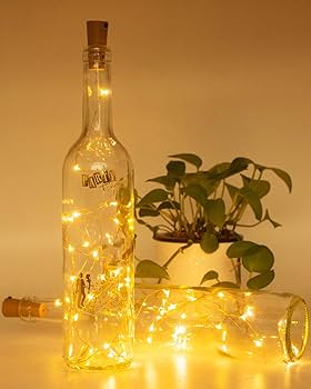 Lampki LED na korek butelki - zastosowanie na imprezie i weselu
