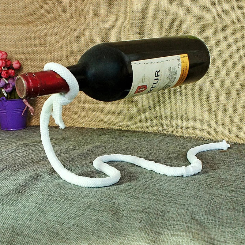 Stojak na wino retro - zastosowanie w restauracji i barze