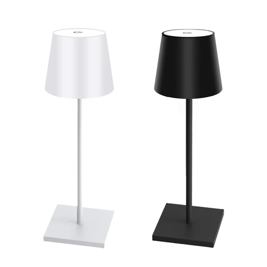 Nowoczesna lampka LED z panelem dotykowym – kompaktowy rozmiar