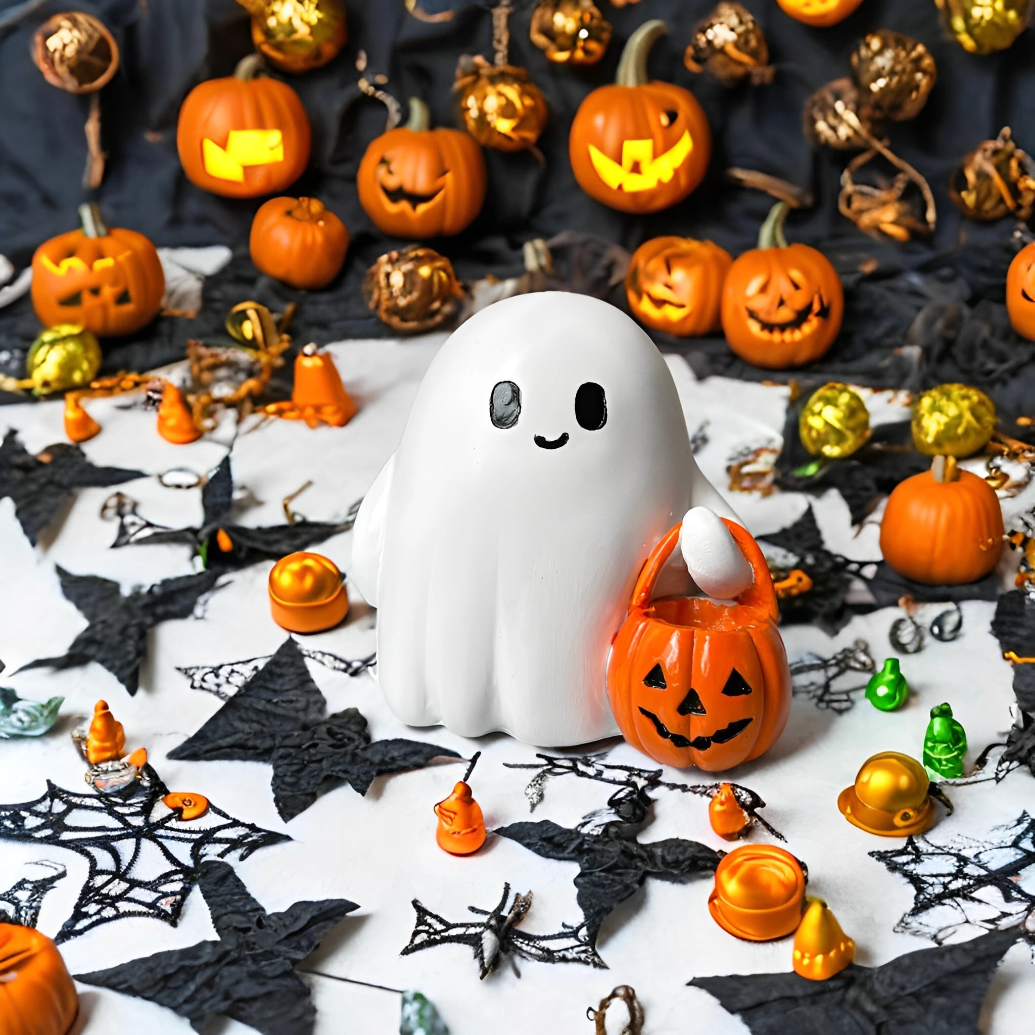 Dekoracja Halloween z żywicy - zastosowanie na imprezie i w domu