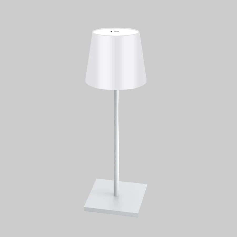 Dotykowa lampka LED 3-kolorowa – nowoczesny design w kolorze białym