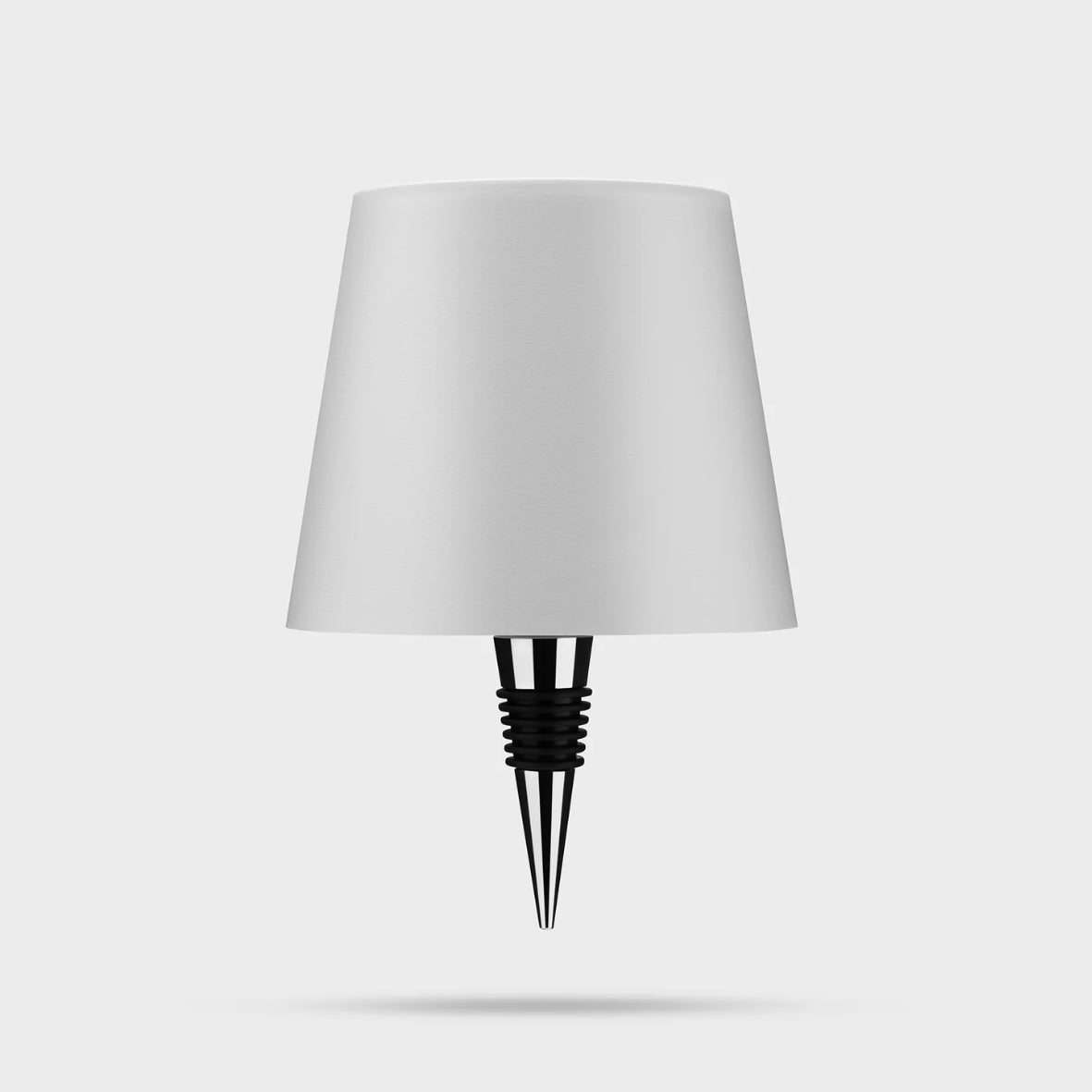 Bezprzewodowa lampa LED na butelkę w kolorze białym - wariant produktu